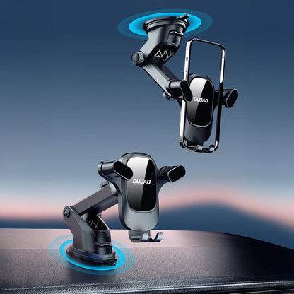 Dudao F5PRO+ Car Holder with Suction Cup - Black_4
