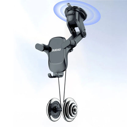 Dudao F5PRO+ Car Holder with Suction Cup - Black_5