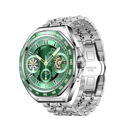 Joyroom Venture Series JR-FV2 Pro AMOLED 1.43" 5 ATM Smartwatch with Call Function - Silver_0