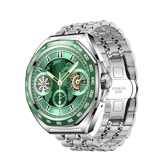 Joyroom Venture Series JR-FV2 Pro AMOLED 1.43" 5 ATM Smartwatch with Call Function - Silver_0