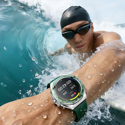Joyroom Venture Series JR-FV2 Pro AMOLED 1.43" 5 ATM Smartwatch with Call Function - Silver_10
