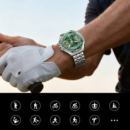 Joyroom Venture Series JR-FV2 Pro AMOLED 1.43" 5 ATM Smartwatch with Call Function - Silver_12