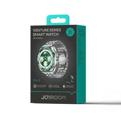 Joyroom Venture Series JR-FV2 Pro AMOLED 1.43" 5 ATM Smartwatch with Call Function - Silver_5