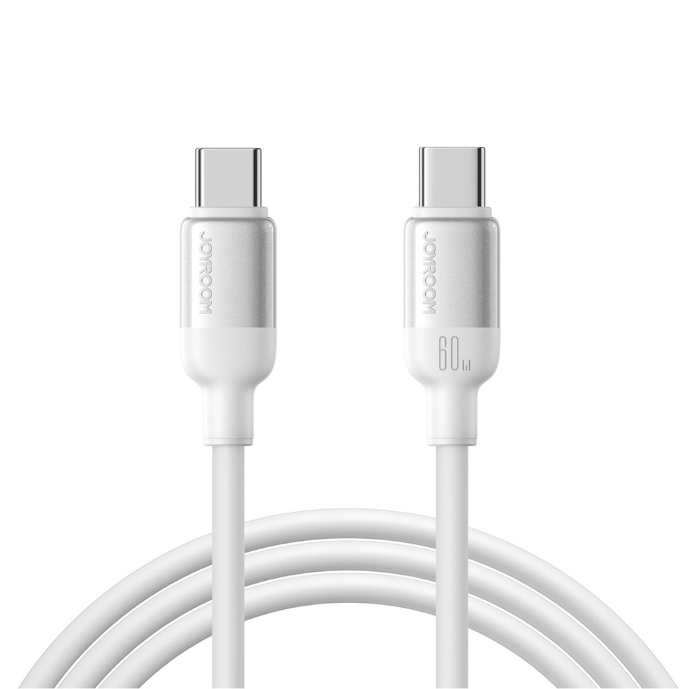 Joyroom S-A62 Lively Series 60W USB-C - USB-C Cable 1.2m - White_0