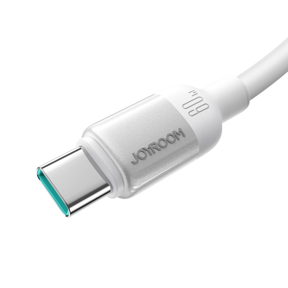 Joyroom S-A62 Lively Series 60W USB-C - USB-C Cable 1.2m - White_1