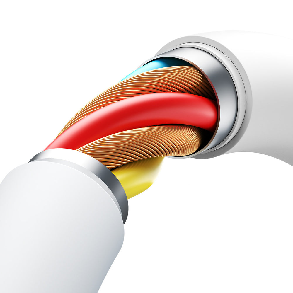 Joyroom S-A62 Lively Series 60W USB-C - USB-C Cable 1.2m - White_3