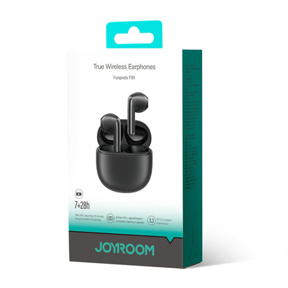 Joyroom JR-FB1 Funpods Bluetooth 6.0 In-Ear TWS Wireless Headphones - Black_6