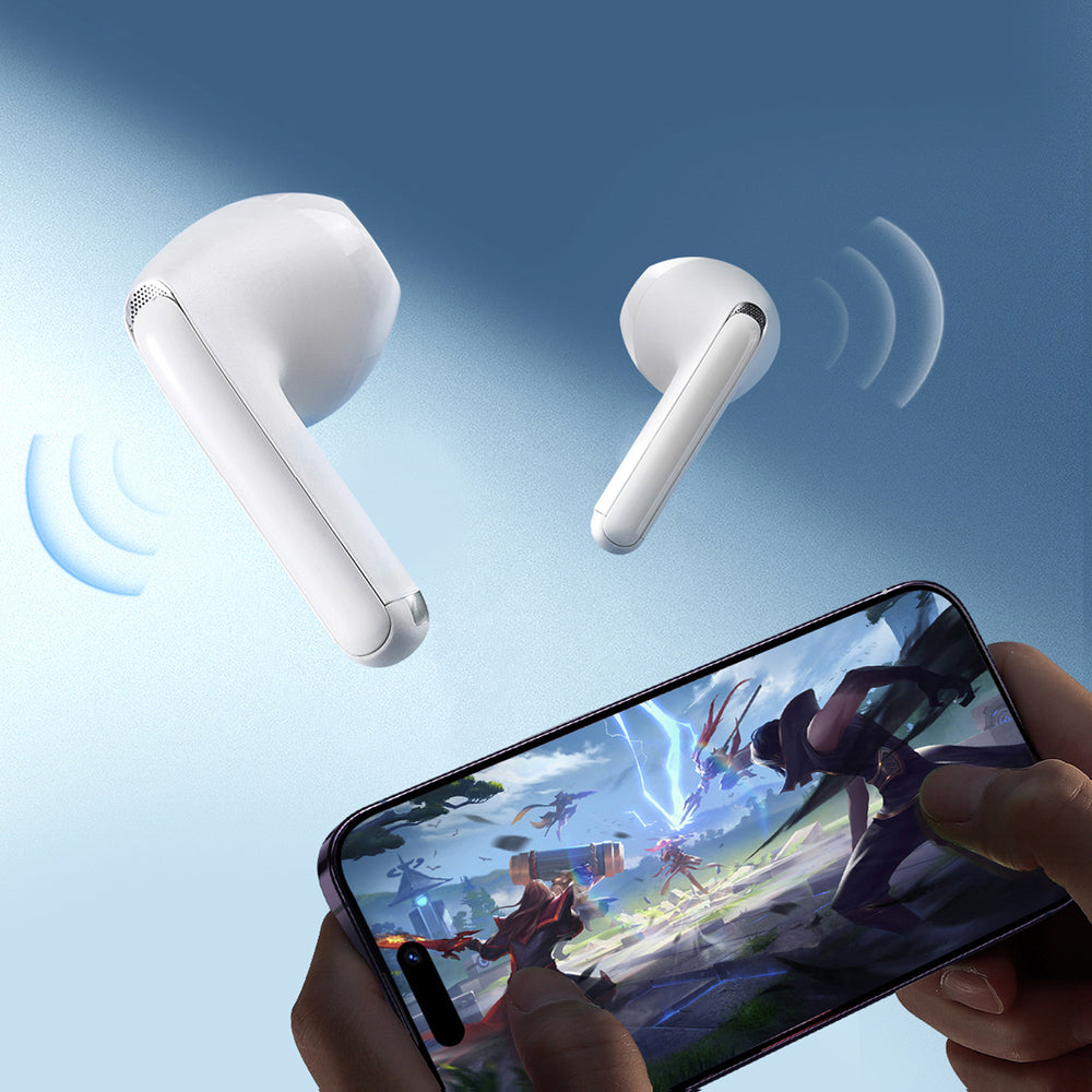 Joyroom JR-FB1 Funpods Bluetooth 6.0 In-Ear TWS Wireless Headphones - White_10