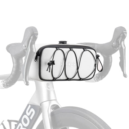 Rockbros TL001 ROAD TO SKY 1.9L Waterproof Handlebar Bike Bag - White_0
