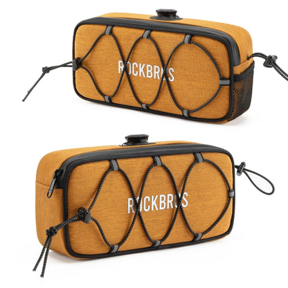 Rockbros TL001 ROAD TO SKY 1.9L Handlebar Bike Bag Waterproof - Orange_8