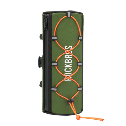 Rockbros TL002 ROAD TO SKY 1.5L Handlebar Bike Bag Waterproof - Green_1