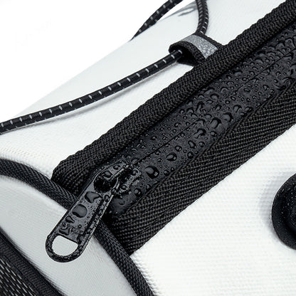 Rockbros TL002 ROAD TO SKY 1.5L Waterproof Handlebar Bike Bag - White_4
