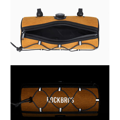Rockbros TL002 ROAD TO SKY 1.5L Handlebar Bike Bag Waterproof - Orange_10