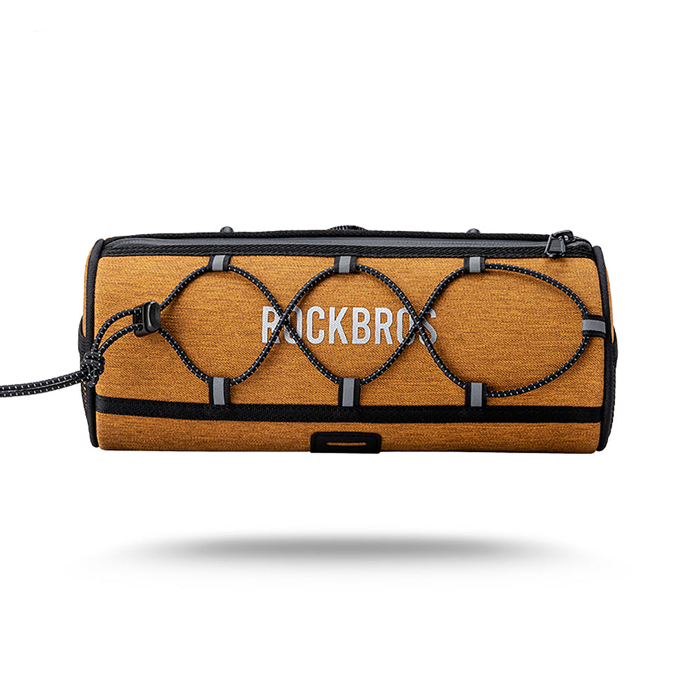 Rockbros TL002 ROAD TO SKY 1.5L Handlebar Bike Bag Waterproof - Orange_4