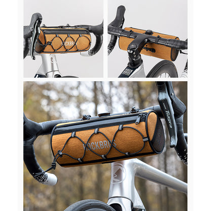 Rockbros TL002 ROAD TO SKY 1.5L Handlebar Bike Bag Waterproof - Orange_7