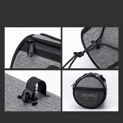 Rockbros TL002 ROAD TO SKY 1.5L Waterproof Handlebar Bike Bag - Gray_11
