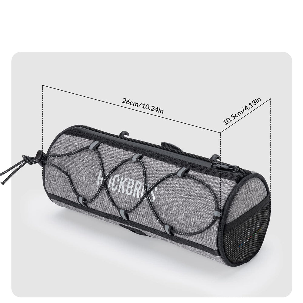 Rockbros TL002 ROAD TO SKY 1.5L Waterproof Handlebar Bike Bag - Gray_6