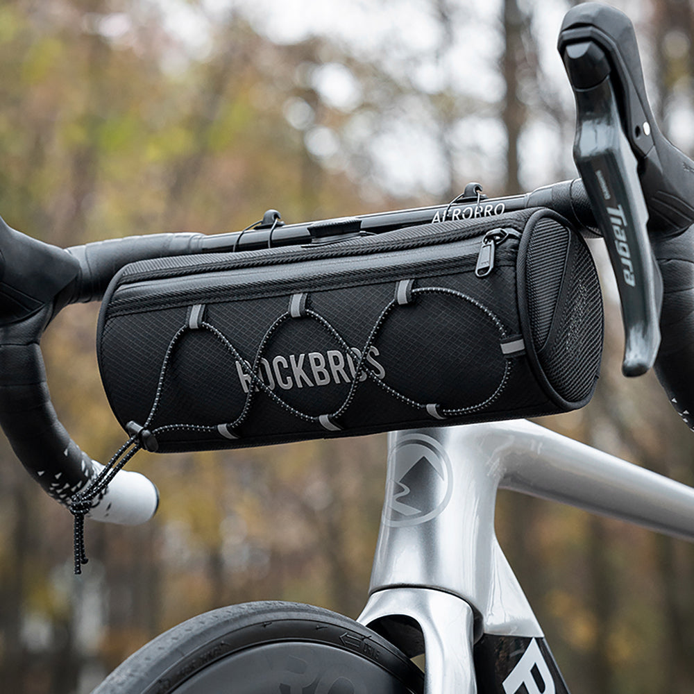 Rockbros TL002 ROAD TO SKY 1.5L Handlebar Bike Bag Waterproof - Black_3