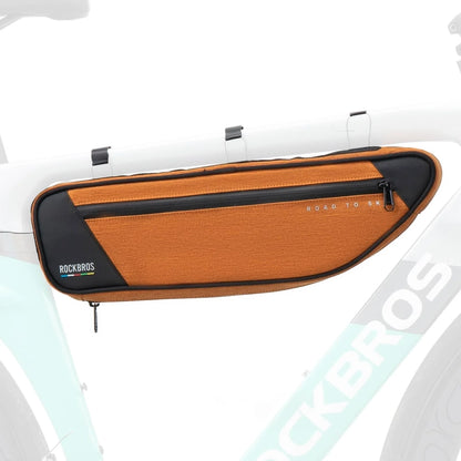 Rockbros TL003 ROAD TO SKY 2L Frame Bag Waterproof - Orange_0