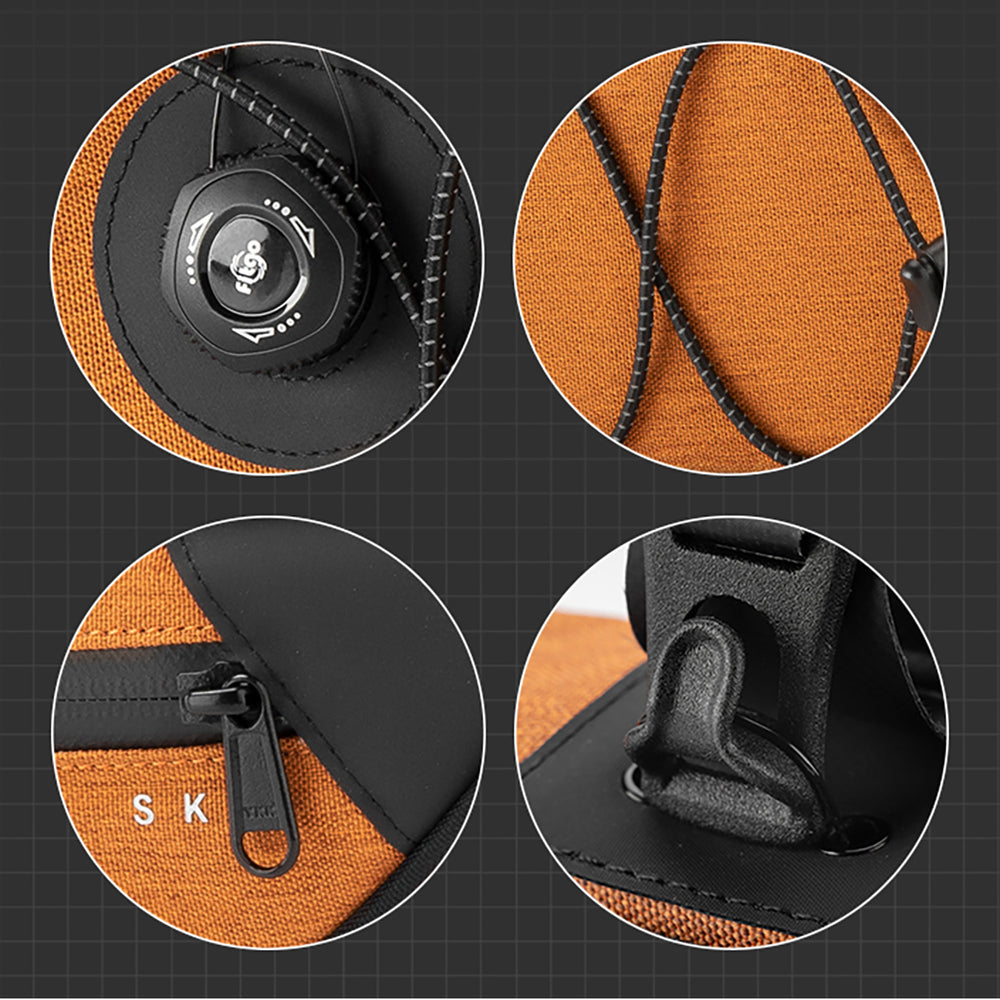 Rockbros TL003 ROAD TO SKY 2L Frame Bag Waterproof - Orange_5