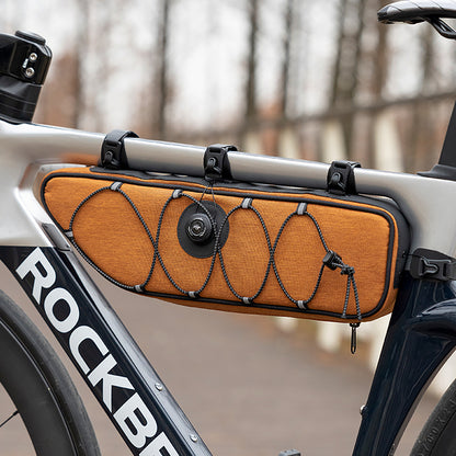 Rockbros TL003 ROAD TO SKY 2L Frame Bag Waterproof - Orange_7