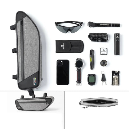 Rockbros TL003 ROAD TO SKY 2L Frame Bag Waterproof - Gray_6