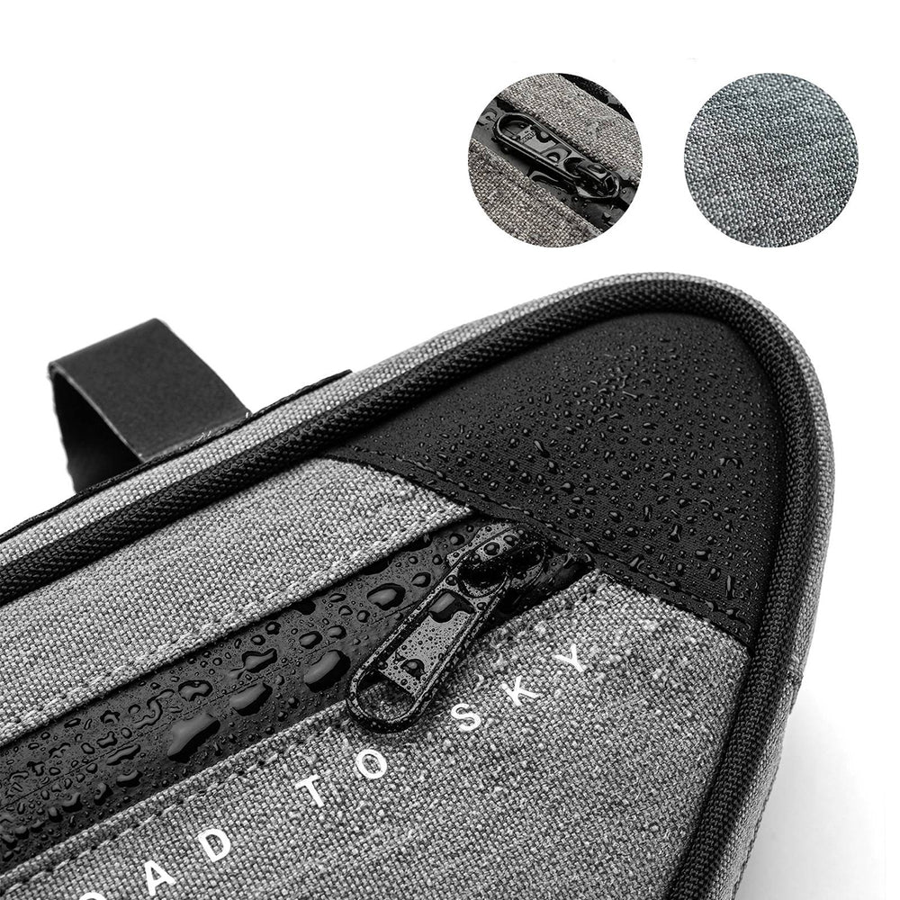 Rockbros TL003 ROAD TO SKY 2L Frame Bag Waterproof - Gray_7