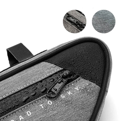 Rockbros TL003 ROAD TO SKY 2L Frame Bag Waterproof - Gray_7