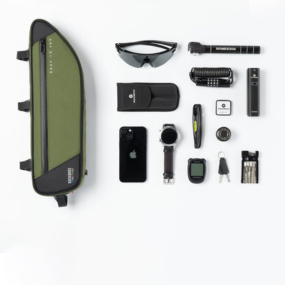 Rockbros TL003 ROAD TO SKY 2L Frame Bag Waterproof - Green_3