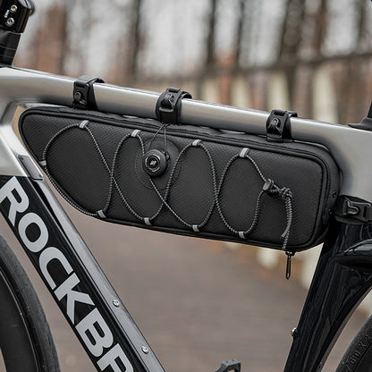 Rockbros TL003 ROAD TO SKY 2L Frame Bag Waterproof - Black_2