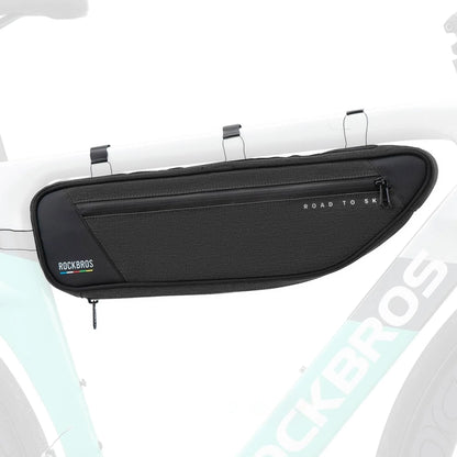 Rockbros TL003 ROAD TO SKY 2L Frame Bag Waterproof - Black_0