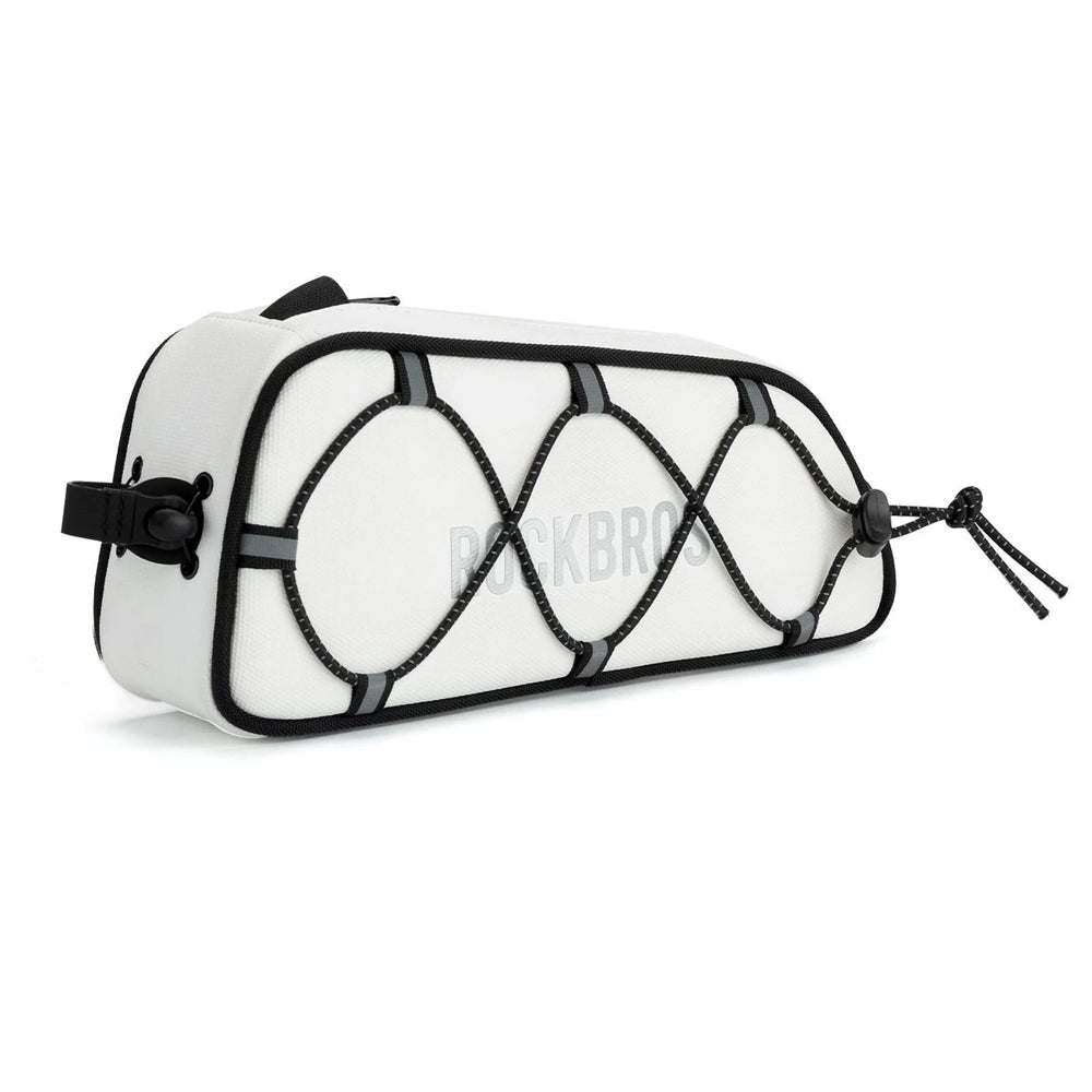 Rockbros TL004 ROAD TO SKY 0.7L Waterproof Frame Bike Bag - White_1