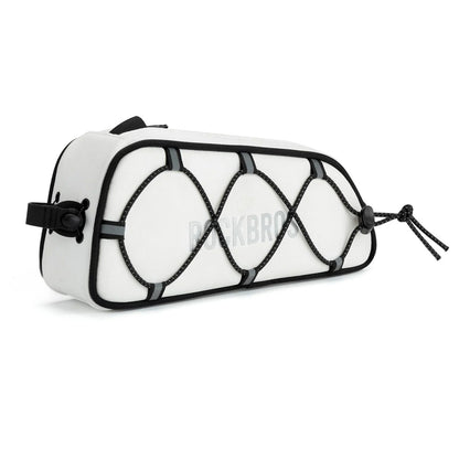 Rockbros TL004 ROAD TO SKY 0.7L Waterproof Frame Bike Bag - White_1