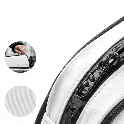 Rockbros TL004 ROAD TO SKY 0.7L Waterproof Frame Bike Bag - White_4