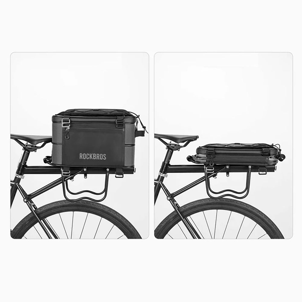 Rockbros A30 ROAD TO SKY Foldable Bike Bag for Trunk 15-30L - Black_1