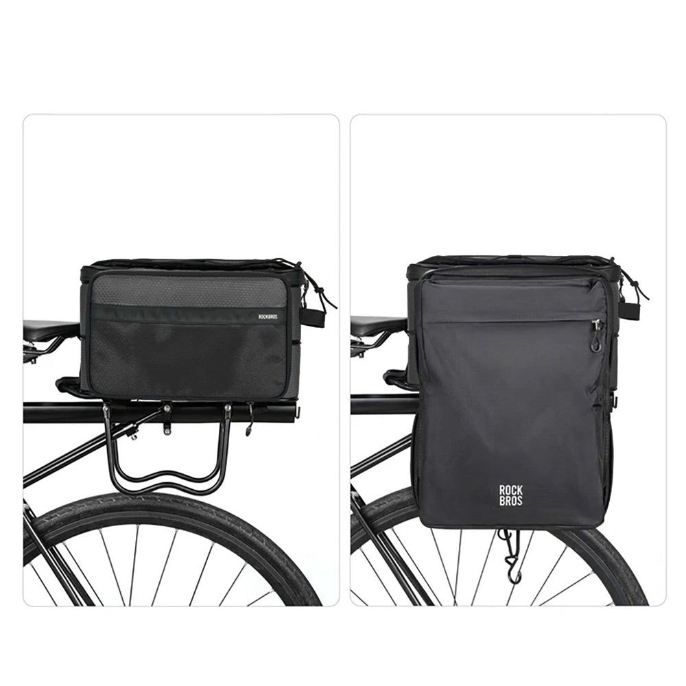 Rockbros A30 ROAD TO SKY Foldable Bike Bag for Trunk 15-30L - Black_2