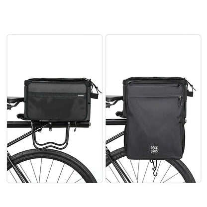 Rockbros A30 ROAD TO SKY Foldable Bike Bag for Trunk 15-30L - Black_2