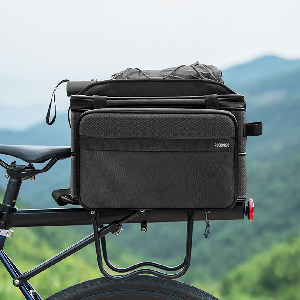 Rockbros A30 ROAD TO SKY Foldable Bike Bag for Trunk 15-30L - Black_5