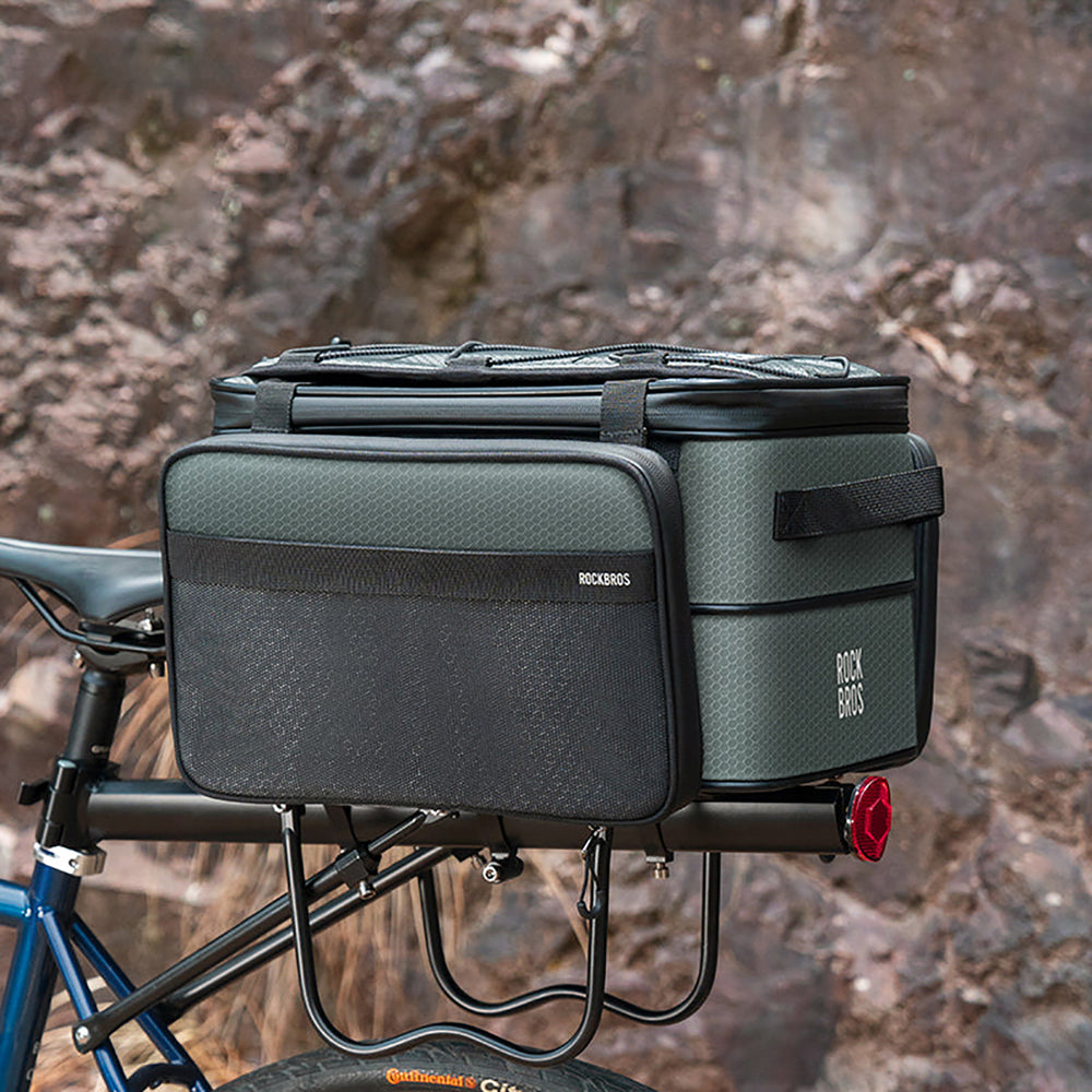 Rockbros A30 ROAD TO SKY Foldable Bike Bag for Trunk 15-30L - Gray_9