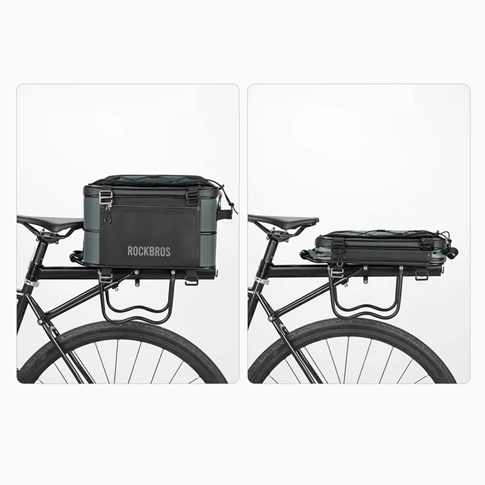 Rockbros A30 ROAD TO SKY Foldable Bike Bag for Trunk 15-30L - Gray_1