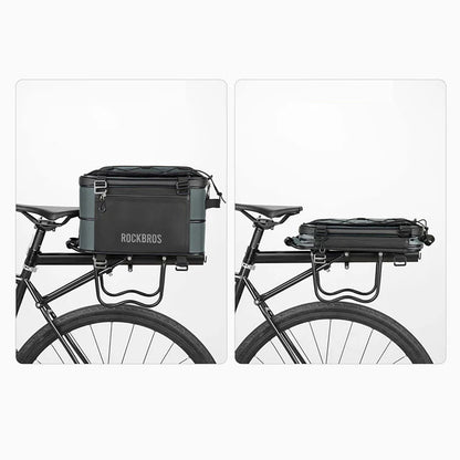 Rockbros A30 ROAD TO SKY Foldable Bike Bag for Trunk 15-30L - Gray_1