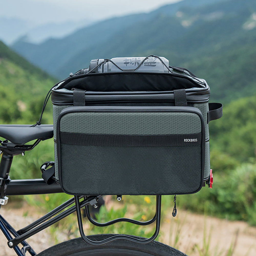 Rockbros A30 ROAD TO SKY Foldable Bike Bag for Trunk 15-30L - Gray_4