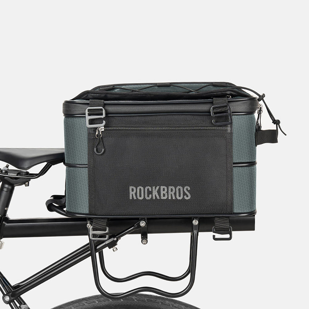 Rockbros A30 ROAD TO SKY Foldable Bike Bag for Trunk 15-30L - Gray_5