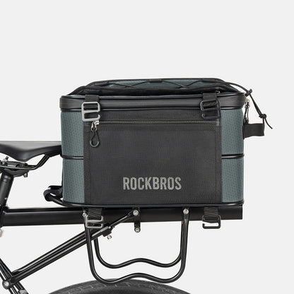 Rockbros A30 ROAD TO SKY Foldable Bike Bag for Trunk 15-30L - Gray_5