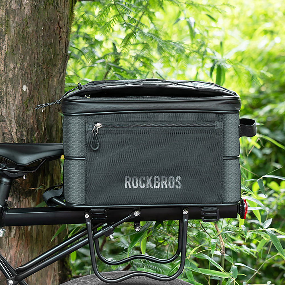 Rockbros A30 ROAD TO SKY Foldable Bike Bag for Trunk 15-30L - Gray_8