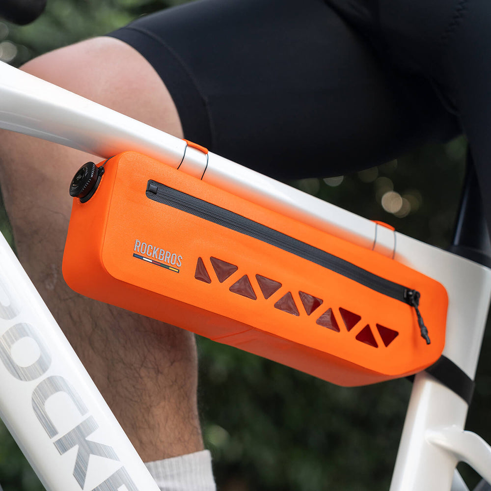Rockbros AS-140 ROAD TO SKY waterproof frame bag 1.7 l - orange_1