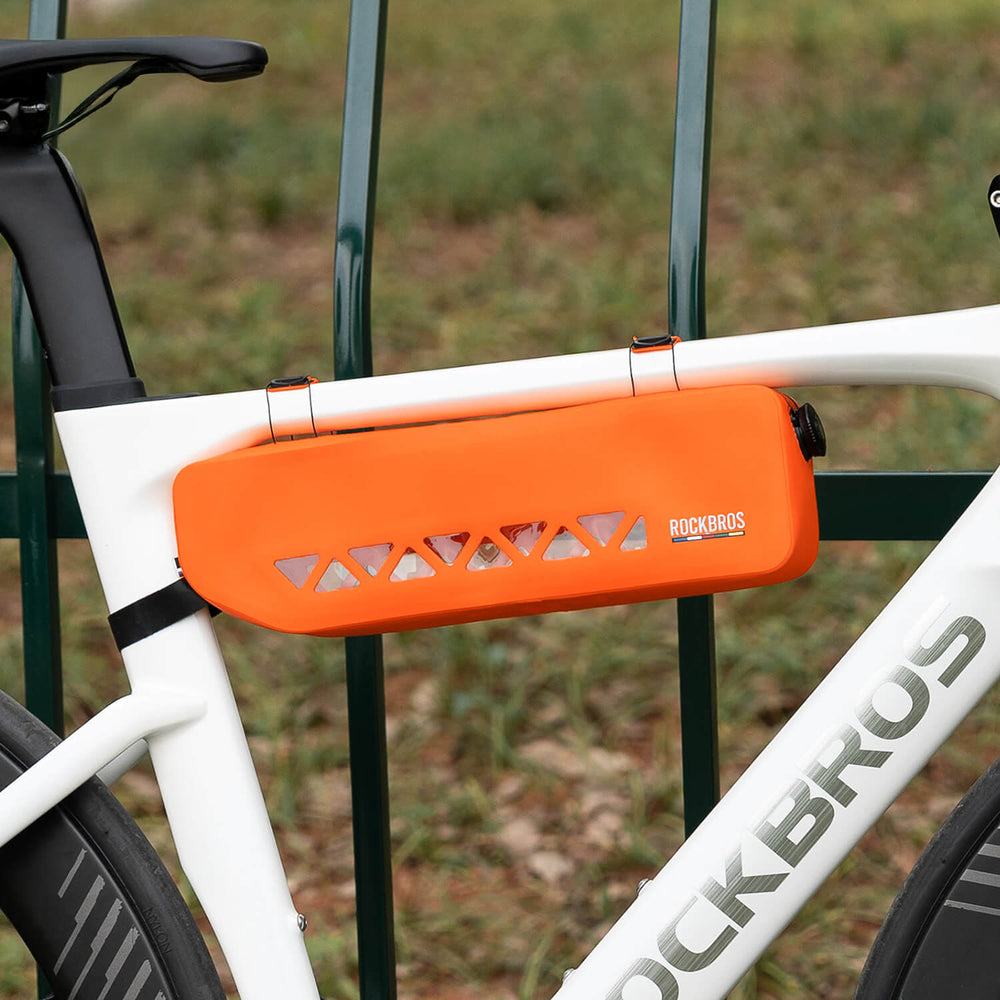 Rockbros AS-140 ROAD TO SKY waterproof frame bag 1.7 l - orange_2