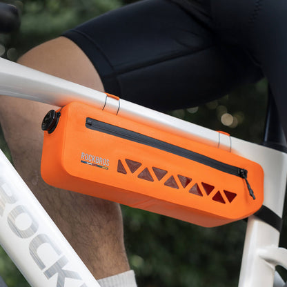 Rockbros AS-140 ROAD TO SKY waterproof frame bag 1.7 l - orange_3