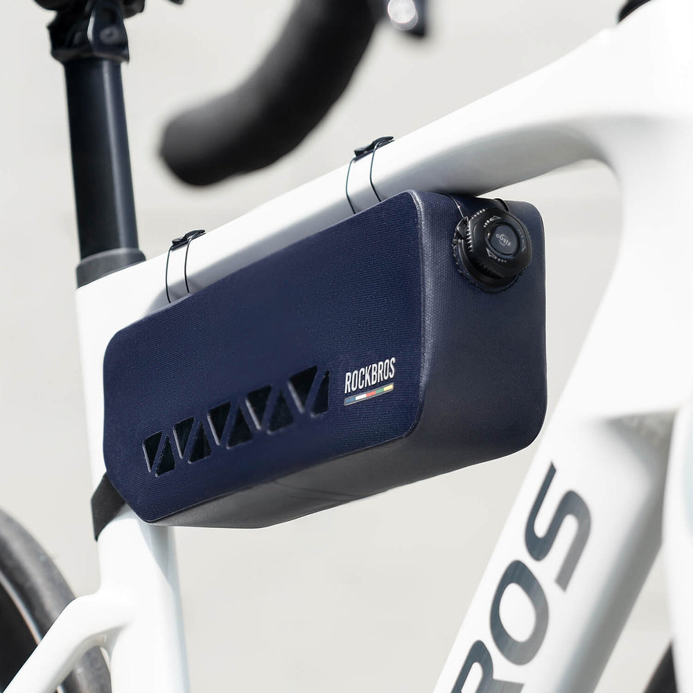 Rockbros AS-140 ROAD TO SKY waterproof frame bag 1.7 l - blue_2