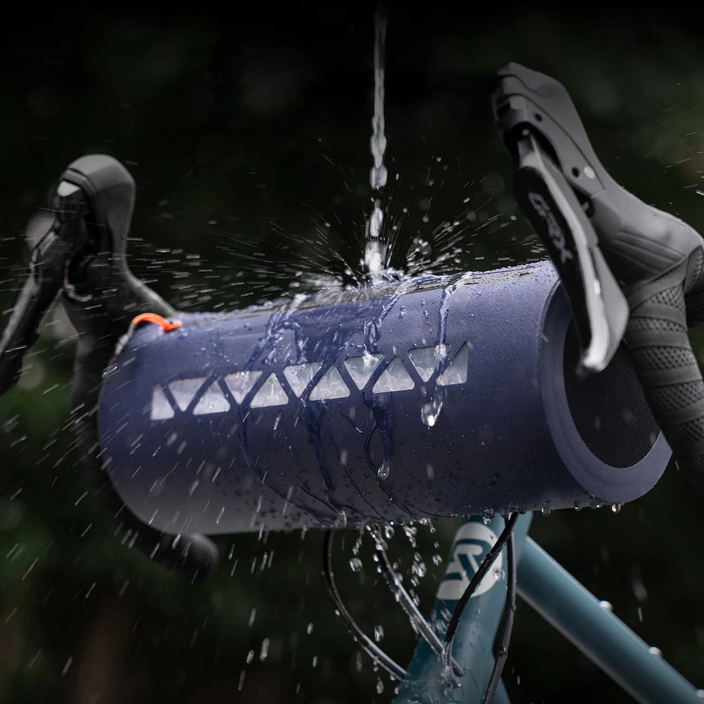 Rockbros AS-144 ROAD TO SKY handlebar bicycle bag, waterproof, 4 l - blue_4